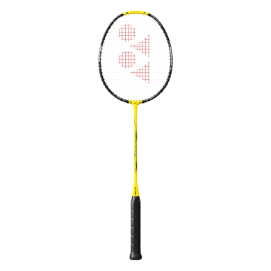 Yonex Rakieta do badmintona Nanoflare 1000 Play (z wyważeniem na rączkę, średnia) żółta - naciągnięta -